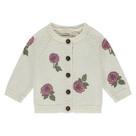 BABYFACE BABYFACE Floral Applique Cardigan