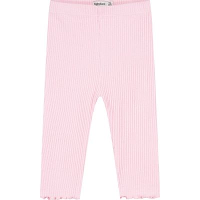 BABYFACE BABYFACE Lettuce Hem Ribbed Leggings (baby)