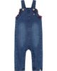 BABYFACE BABYFACE Ruffle Pocket Denim Overalls (baby) - 1