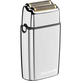 BaBylissPRO BaBylissPRO Cordless SilverFX Metal Double-Foil Shaver 