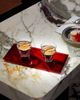 Baccarat Harcourt Café Baccarat Crystal Tumblers & Tray Set - 2