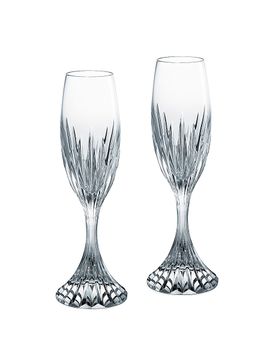 Baccarat Massena 2-Piece Champagne Flute Set