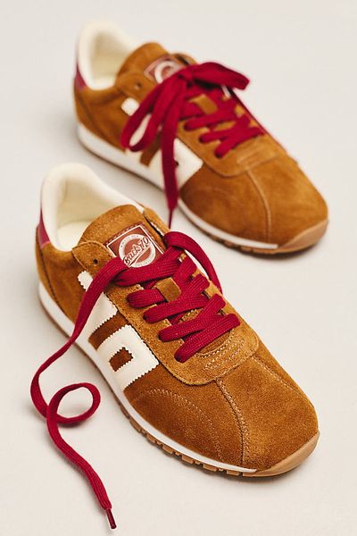 Back 70 Asian Suede Sneakers