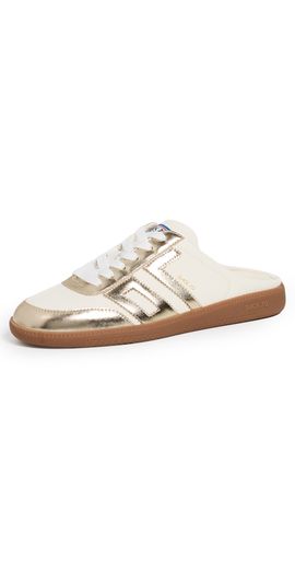 Back 70 Back 70 Easter Sneaker Mules Metallic Gold