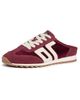 Back 70 Back 70 Venice Sneaker Mules Velvet Wine Butter - 1