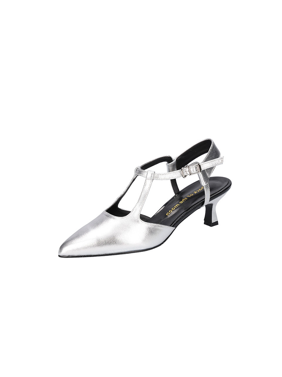 back of the moon Doi Pumps _ Silver