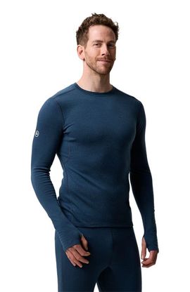 Backcountry Backcountry Bga Cedars Rws Merino Mid-Wt Baselayer Crew Top - Men's