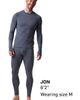Backcountry Backcountry Cedars Rws Merino Lt-Wt Baselayer Crew Top - Men's - 5