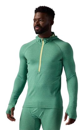Backcountry Backcountry Pines Micrrid Ultra-Lt Baselayer 1/2-Zip Scuba Top - Men's