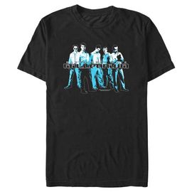 Backstreet Boys Men's Backstreet Boys Blue Millennium Graphic T-Shirt