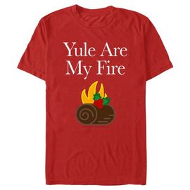 Backstreet Boys Men's Backstreet Boys Yule Are My Fire Graphic T-Shirt