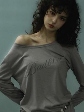 BadBlue Loose Fit Top Deep Beige