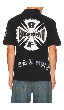 Badfriend Badfriend Best Out Embroidered Knit Polo