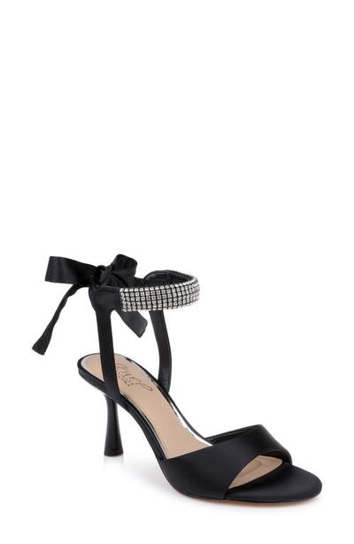 BADGLEY MISCHKA BADGLEY MISCHKA Blake Crystal Ankle Strap Sandal
