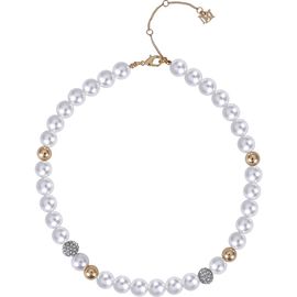 BADGLEY MISCHKA BADGLEY MISCHKA Faux Pearl Strand Necklace