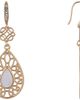 BADGLEY MISCHKA BADGLEY MISCHKA Filigree Teardrop Earrings - 1