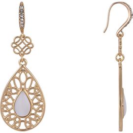 BADGLEY MISCHKA BADGLEY MISCHKA Filigree Teardrop Earrings