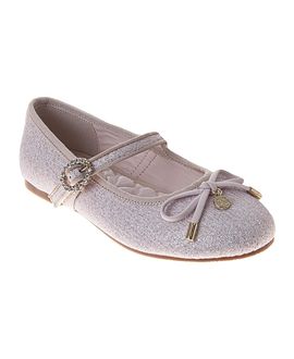 Badgley Mischka Badgley Mischka Girls' Gem Ballerinas
