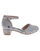 Badgley Mischka Badgley Mischka Girls' Glittery Sandals - 5