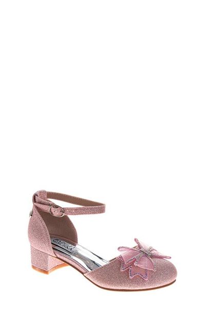 BADGLEY MISCHKA BADGLEY MISCHKA Kids' Star Bow Faux Leather Pump