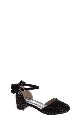 BADGLEY MISCHKA BADGLEY MISCHKA Kids' Velvet d'Orsay Pump
