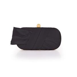 BADGLEY MISCHKA BADGLEY MISCHKA Margo Satin Tie Minaudiere