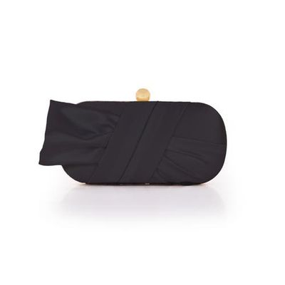 BADGLEY MISCHKA BADGLEY MISCHKA Margo Satin Tie Minaudiere