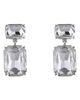 BADGLEY MISCHKA BADGLEY MISCHKA Square Stone Drop Earrings - 2