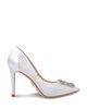 Badgley Mischka Badgley Mischka Women's Cher Iii Satin & Lace Stiletto Pumps - 2