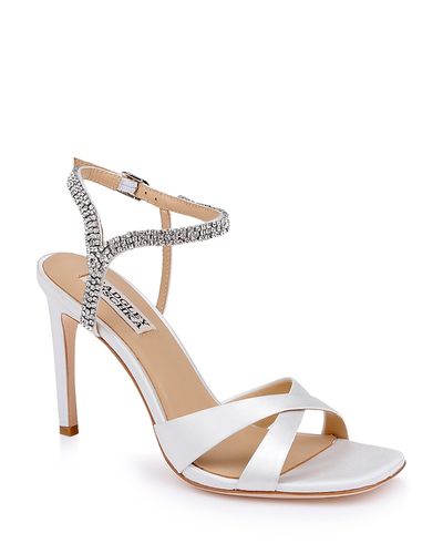 Badgley Mischka Badgley Mischka Women's Reagan Satin High Heel Sandals