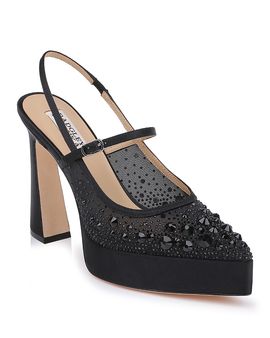 Badgley Mischka Badgley Mischka Women's Rhylee Platform Slingback Pumps
