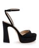 Badgley Mischka Badgley Mischka Women's Romina Ii Embellished Leather Platform Sandals - 2