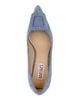 Badgley Mischka Badgley Mischka Women's Yanet Woven Denim Mid Heel Pumps - 5