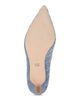 Badgley Mischka Badgley Mischka Women's Yanet Woven Denim Mid Heel Pumps - 6