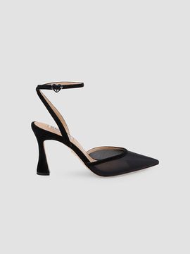 Badgley Mischka Badgley Mischka Women's Yordan 85MM Suede & Mesh Pumps