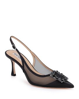 Badgley Mischka Badgley Mischka Women's Yuta Slingback Pumps