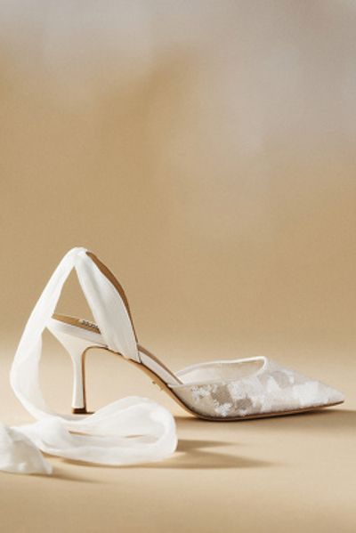 Badgley Mischka Blaze II Sequin Wrap Pumps