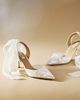 Badgley Mischka Blaze II Sequin Wrap Pumps - 2