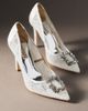 Badgley Mischka Cher Lace Stiletto Pumps - 1