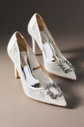 Badgley Mischka Cher Lace Stiletto Pumps