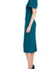Badgley Mischka Collection Badgley Mischka Collection Beaded Flower Stretch Crepe Cocktail Dress - 3