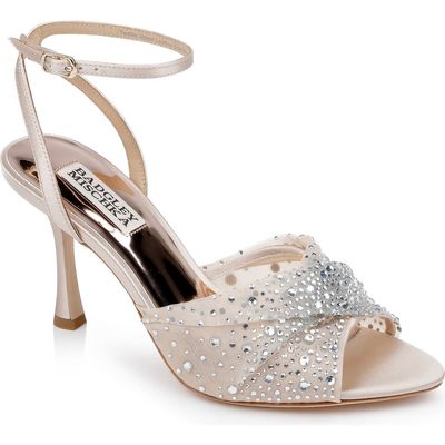 Badgley Mischka Collection Badgley Mischka Collection Cameryn Embellished Ankle Strap Sandal