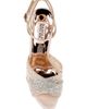 Badgley Mischka Collection Badgley Mischka Collection Cameryn Embellished Ankle Strap Sandal - 5