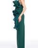 Badgley Mischka Collection Badgley Mischka Collection Cascading Ruffle Strapless Gown - 3