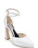 Badgley Mischka Collection Badgley Mischka Collection Eliana Ankle Strap Platform Pointed Toe Pump - 1