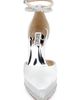 Badgley Mischka Collection Badgley Mischka Collection Eliana Ankle Strap Platform Pointed Toe Pump - 4