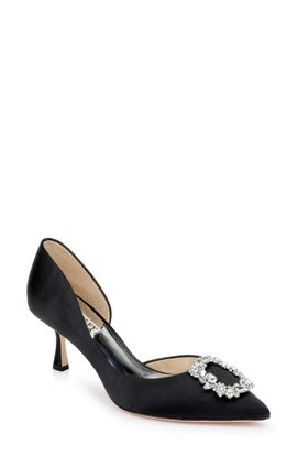 Badgley Mischka Collection Badgley Mischka Collection Fabia Embellished Pointed Toe Pump