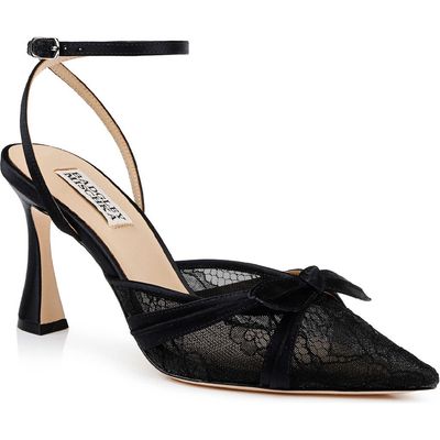 Badgley Mischka Collection Badgley Mischka Collection Josie Ankle Strap Pointed Toe Pump