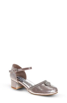 Badgley Mischka Collection Badgley Mischka Collection Kids' Ankle Strap Pump
