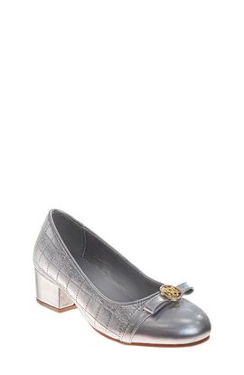 Badgley Mischka Collection Badgley Mischka Collection Kids' Cap Toe Pump